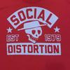 Футболка Punk Rock Band Social Distortion Красный Череп Размер S-5XL Унисекс