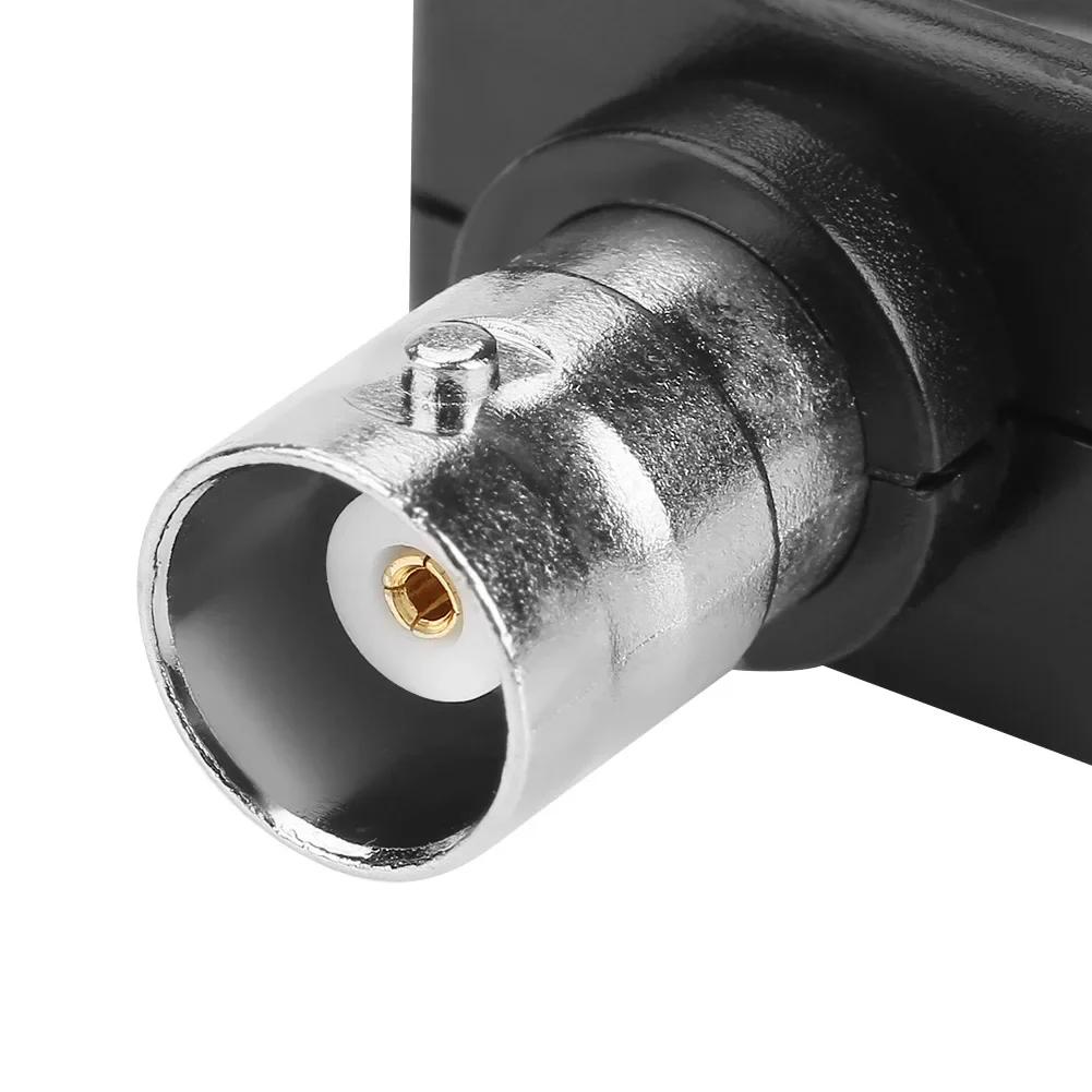 P57 50 Ом Черный BNC-папа к BNC-мама 50KY Q9 Адаптер Разъем Аксессуары BNC-мама Адаптер Адаптер BNC Адаптер BNC Разъем