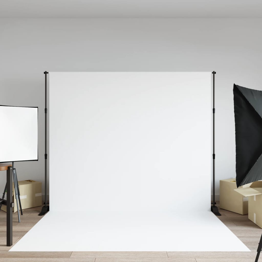 Background Stand Black 254 x 243 cm Steel