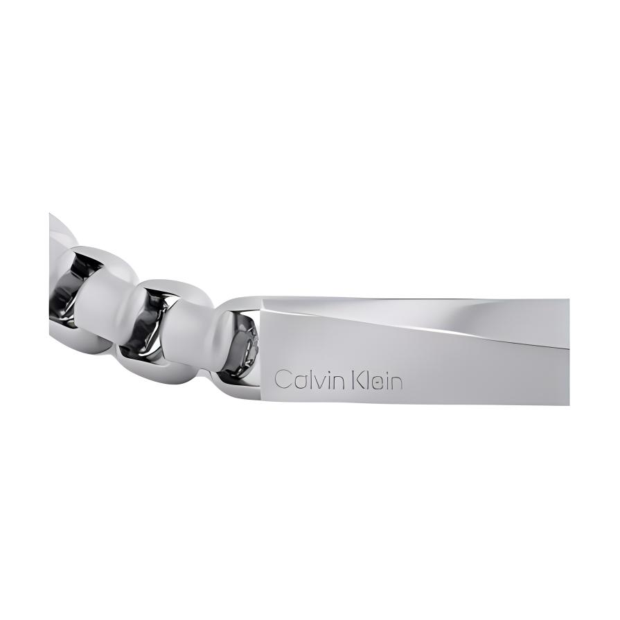 Calvin Klein Современный металлический стиль Цепочка Браслет из титановой стали Мужской браслет 35100056
