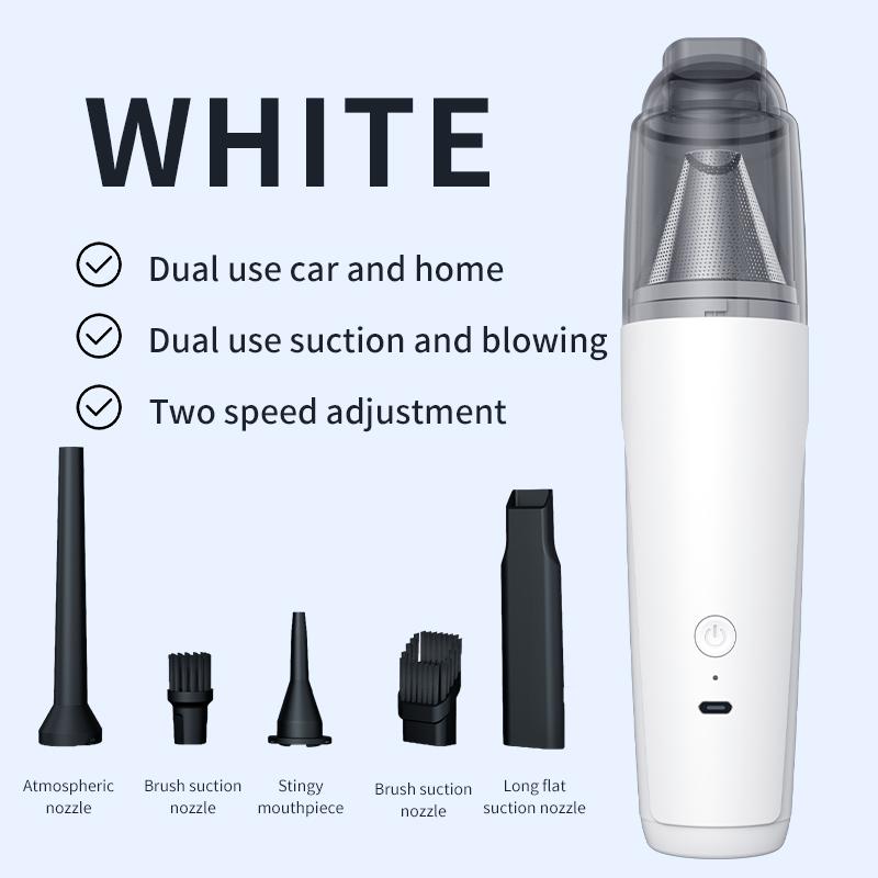 Автомобильный пылесос, перезаряжаемый ручной пылесос, автомобильный домашний беспроводной пылеуловитель двойного назначения