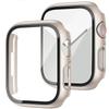 Защитное стекло с бампером из ПК для корпуса Apple Watch Серии 9 8 7 6 5 4 SE3 3 2 1 41 мм 45 мм 44 мм 40 мм 42 мм 38 мм