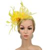 Headwear Banquet Wedding Hair Accessories Bride's Headdress Feathers Hat Hair Clip Fascinators Hat