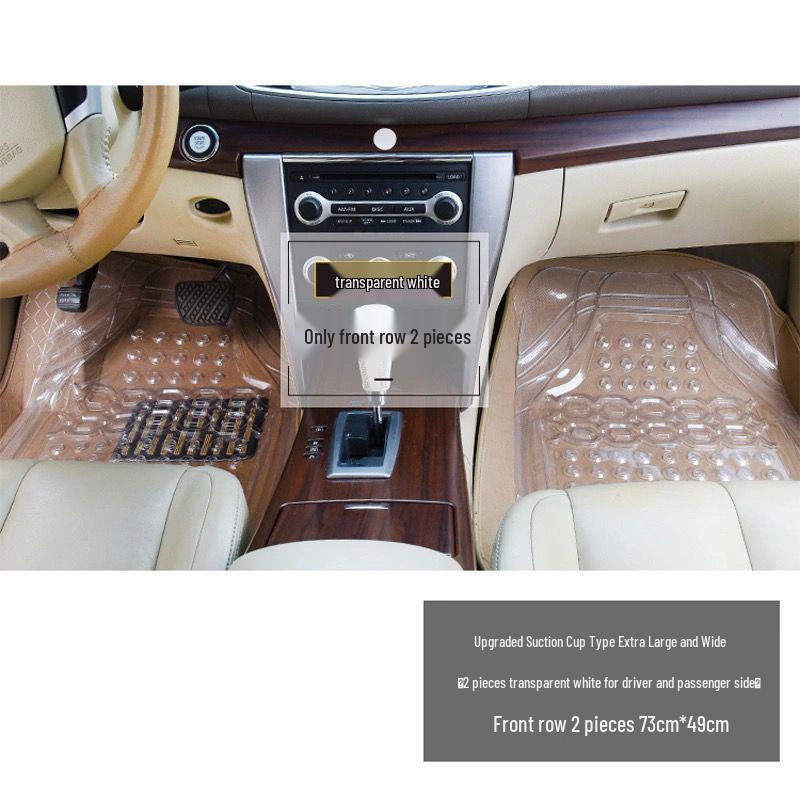 Экологичный Прозрачный Нескользящий Водонепроницаемый Коврик для Пола Автомобиля