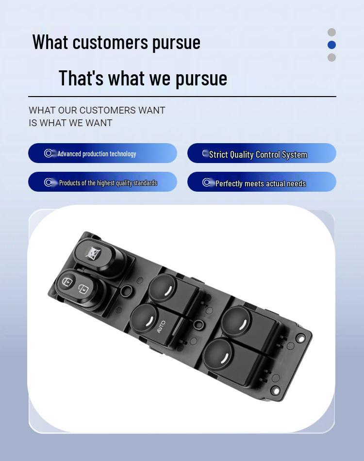 Hyundai Accent Power Window Switch 93570-1R211/R210 Compatible