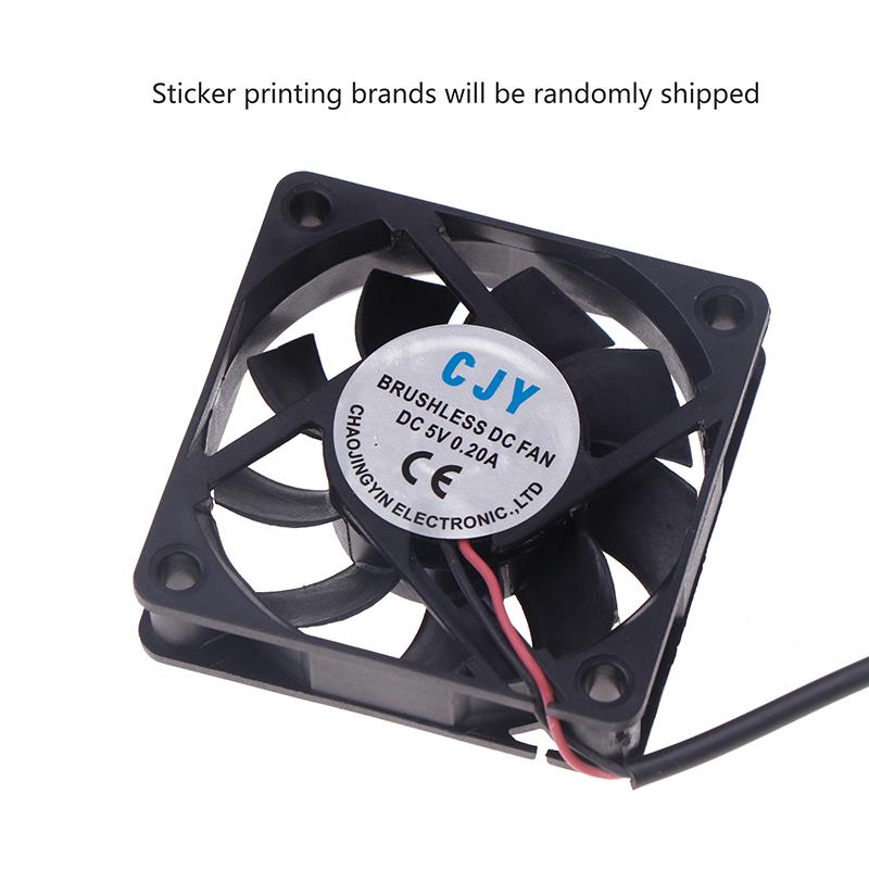 1Pc Pc Computer Case Cooler 60Mm Usb Fan 5V Brushless Cooling Fans For Raspberry Radiator Ventilation Oil Bearing