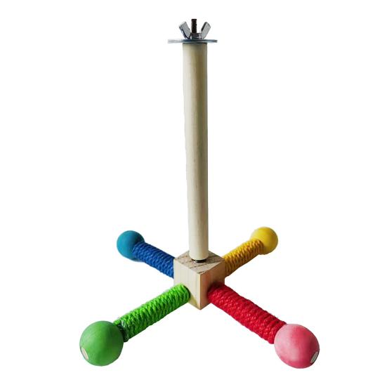 Вращающаяся подставка для птиц, игрушка-жердочка, вращающаяся на 360 градусов, деревянное колесо для упражнений, жердочка для попугаев, аксессуары для попугаев, волнистых попугайчиков, неразлучников, зябликов, конур