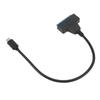 SATA to USB 3.1 Type C Adapter Cable Support UASP 6Gbps Hard Drive Converter Cord for 2.5 Inch HDD SSD