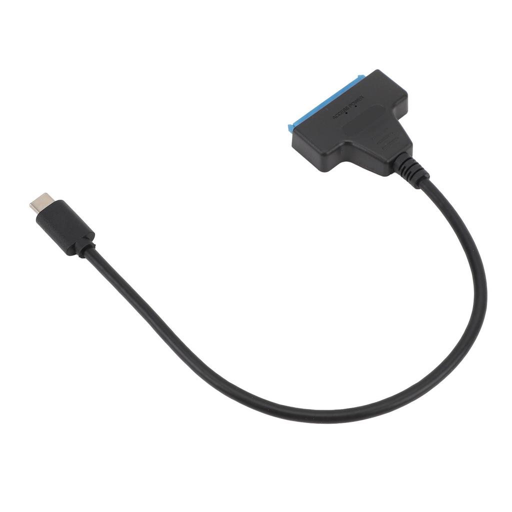 SATA to USB 3.1 Type C Adapter Cable Support UASP 6Gbps Hard Drive Converter Cord for 2.5 Inch HDD SSD