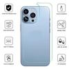 3 шт. Закаленное стекло для заднего экрана для iPhone 16 15 14 13 12 11 Pro Max Plus Mini 7/8 X XR XSmax Телефоны Защитные пленки для заднего экрана