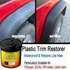 Car Bumper Repair Paste - restores artificial leather with plastic, enhances black effect, car polishing with refurb coating