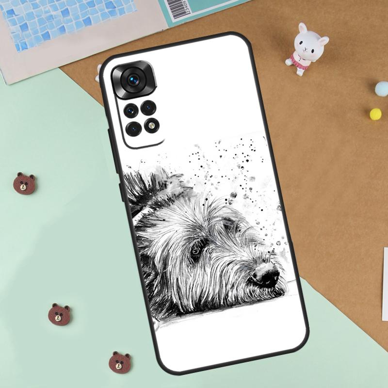 Irish Wolfhound Dog Case For Xiaomi Redmi 14C 10C 12C 13C Cover For Redmi Note 13 Pro 14 9 10 11 12 10S 11S 12S