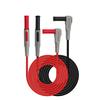 The WINGONEER multimeter test lead kit includes safety alligator clip banana plugs for testing hook cables.