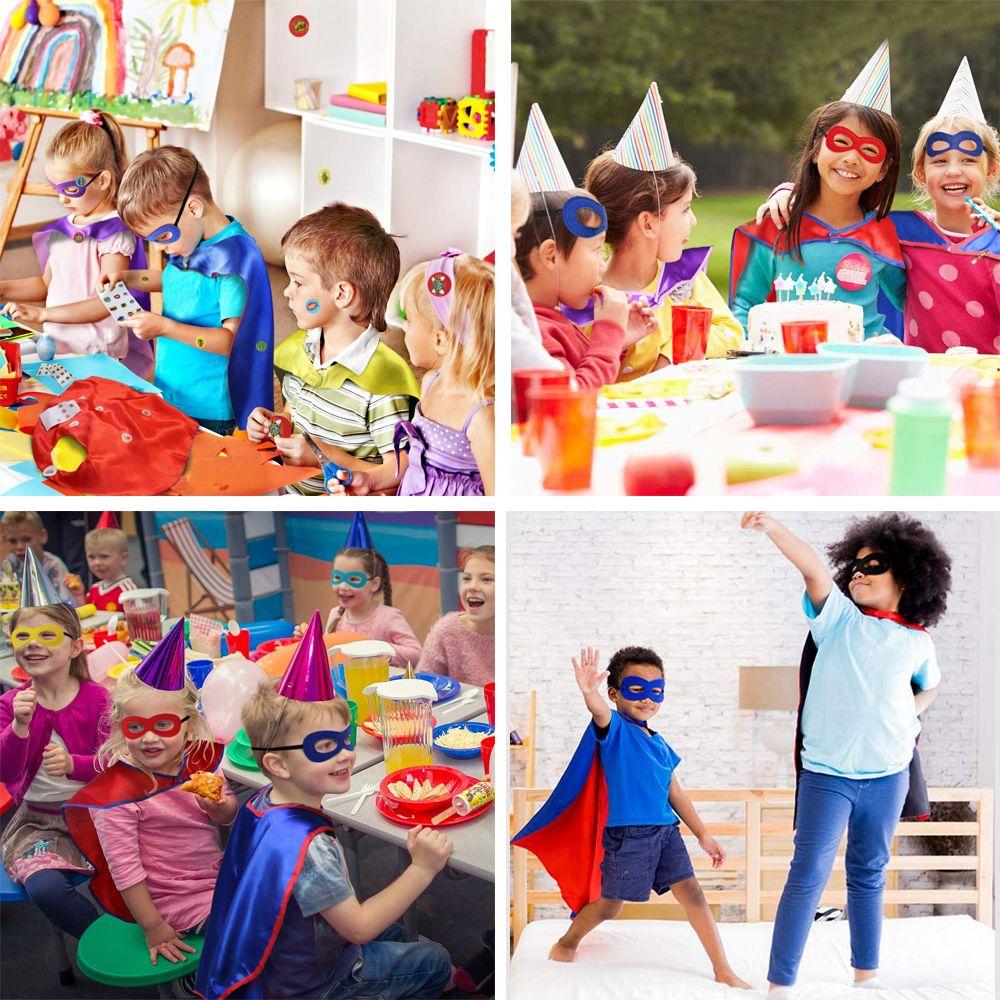 Фестиваль маскарадный костюм Хэллоуин косплей супер герой плащ маска мальчики девочки плащ супергерой костюмы