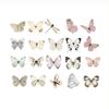 40PCS Colorful Butterfly Scrapbook Sticker Waterproof PVC Stationery Sticker INS Style Vintage Mobile Sticker