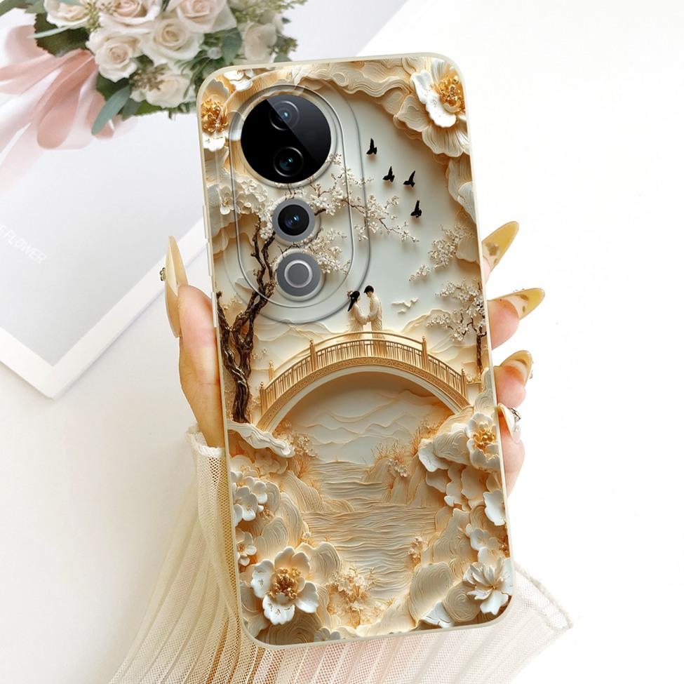 Для Vivo S19 Pro Чехол V2362A Роскошный Модный Крутой Кавайный Милый Расписной Силиконовый Funda Для Vivo S19Pro Корпус