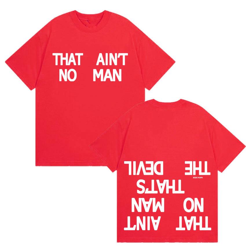 Джесси Мерф Это Не Мужчина Альбом Принт Футболки Мужские Женские Повседневная Мода Уютный Хлопок Футболка с Коротким Рукавом Летние Топы