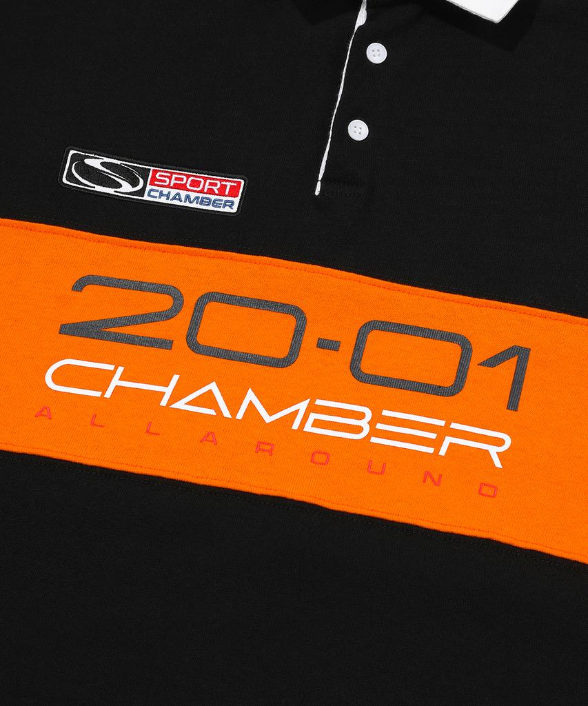 SPORT CHAMBER Sc 2001 Rugby T-Shirt (Black)