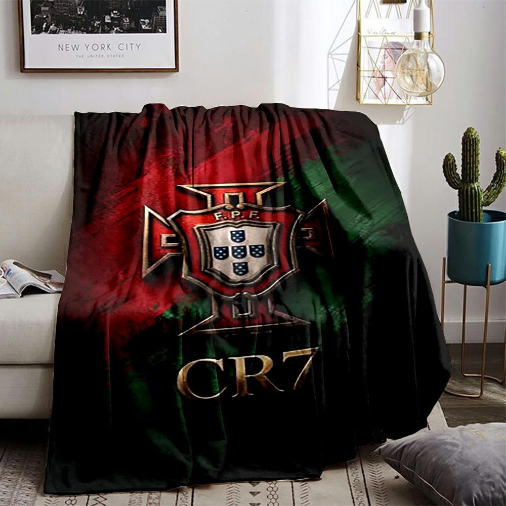 Portugal national team CR7 printed Keep warm Keep warm, suitable for use in the living room and bedroom sofa