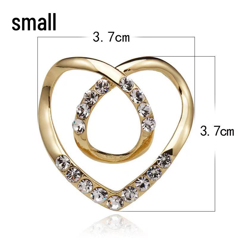 Декоративная пряжка-узел с жемчугом и бриллиантами для подола футболки и шарфов