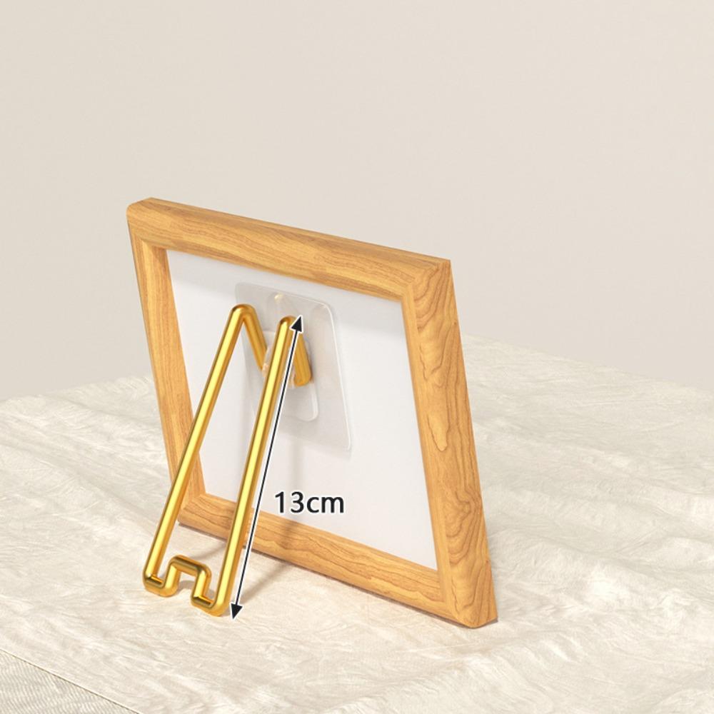 2pcs Back Support Picture Frame Back Bracket Metal Easel Back Support Photo Frame Stand