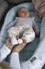 Bellochi Baby Nest Pod Baby Sleep Pod for Newborn - 100% Cotton - 90x60x12cm - with Protective Edges CuMint