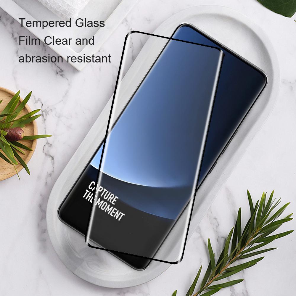 AMORUS For Xiaomi 14 Ultra Screen Protector 3D Curved Full Glue Tempered Glass Film