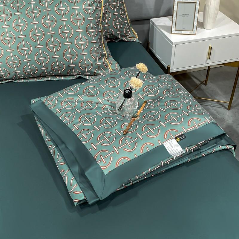 Летнее постельное белье из стираного ледяного шелка, полиэстеровое домашнее атласное летнее одеяло с кондиционером, одеяло, текстильное постельное белье