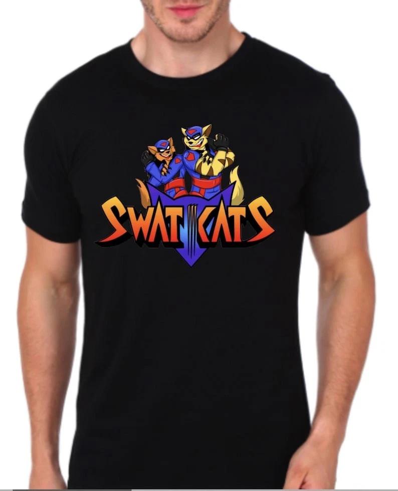 Swat Kats T-Shirt: Retro 90s Cartoon Tee
