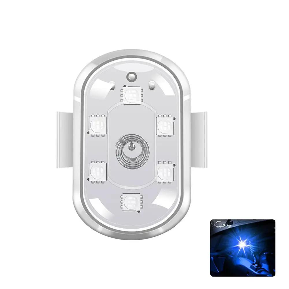 Сенсорный датчик USB светодиодная внутренняя подсветка светодиодная лампа потолочная лампа для чтения в салоне автомобиля освещение крыши Декорации W9V1
