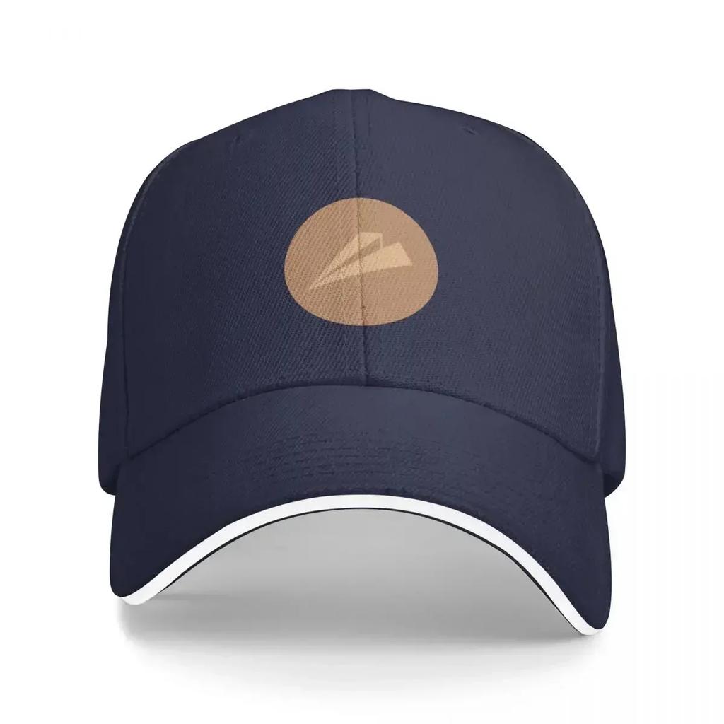 Paper Airplane Logo Baseball Cap Fishing cap Uv Protection Solar Hat Baseball Unisex Womens