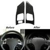 Для LEXUS IS250 300 350 2006 2007 2008 2009 2010 2011 2012 ABS Внутренняя отделка рулевого колеса автомобиля под карбон Рамка Декор