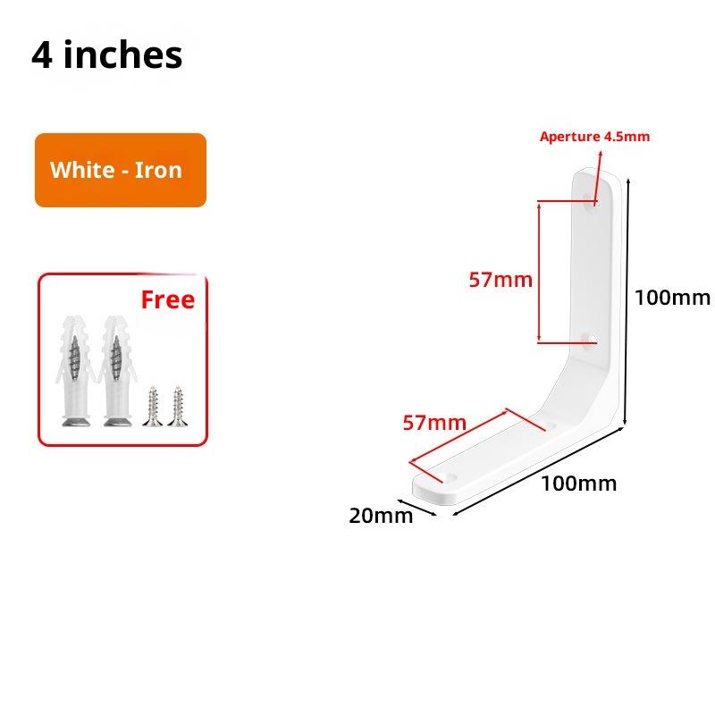 L-образный кронштейн для полки Треугольная опора Настенный угловой кронштейн Сверхпрочный угловой кронштейн для плавающих полок Стеллаж для хранения