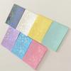 50pcs Heart Printed Laser Frosted Film Kpop Card Holders Idol Card Collect Protective Film Photocard Game Cards Protector Cover
