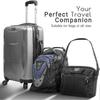 Suitcase Locks - 1, 2, 3, 4, 5, 6 Pack 4-Dial Travel Combination Security Padlock for Suitcases Luggage Case Bag Code Lock - Black (Pack of 2)