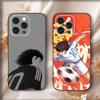 Чехол для телефона с изображением аниме C-Captain T-Tsubasa для iPhone 17,16,15,14,13,12,11,Pro,Max,Plus,Air,X,XS,XR,SE,8,7,Mini, Мягкий Черный Funda