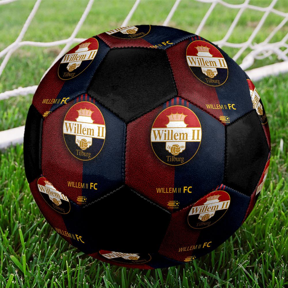 РАЗМЕР 5 Футбольный мяч Willem II Цветной Для всех возрастов Машинная строчка ПВХ Готов к соревнованиям Прочный Высокий отскок