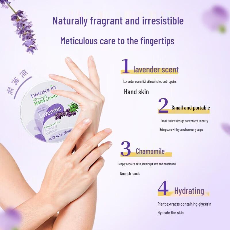 Herbacin Lavender Hand Cream