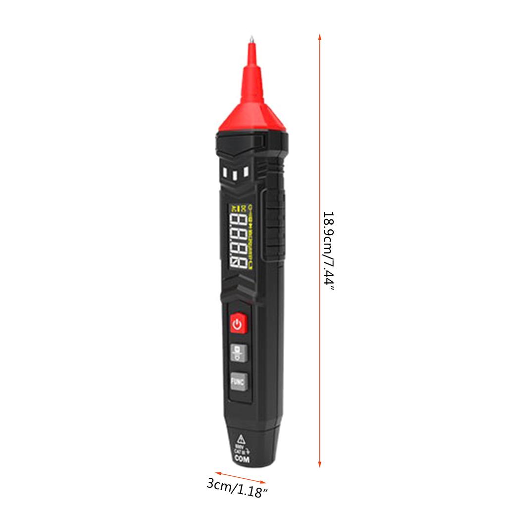 Multimeter Tester Pen Type Voltage Detector Automatic Tester Capacitance Pen Electric Meter Tool Digital Voltmeter Meter