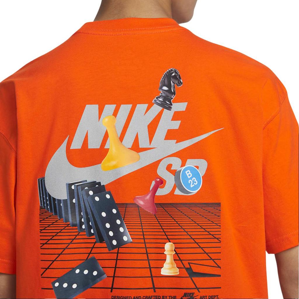 Nike Футболка мужская оранжевая для безопасности FJ1136-803