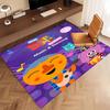 1pc Super Simple Songs Print Area Rug - Soft, Washable Non-Slip Indoor Mat, Living Room, Home Office Decorative Rug,Office Decorative