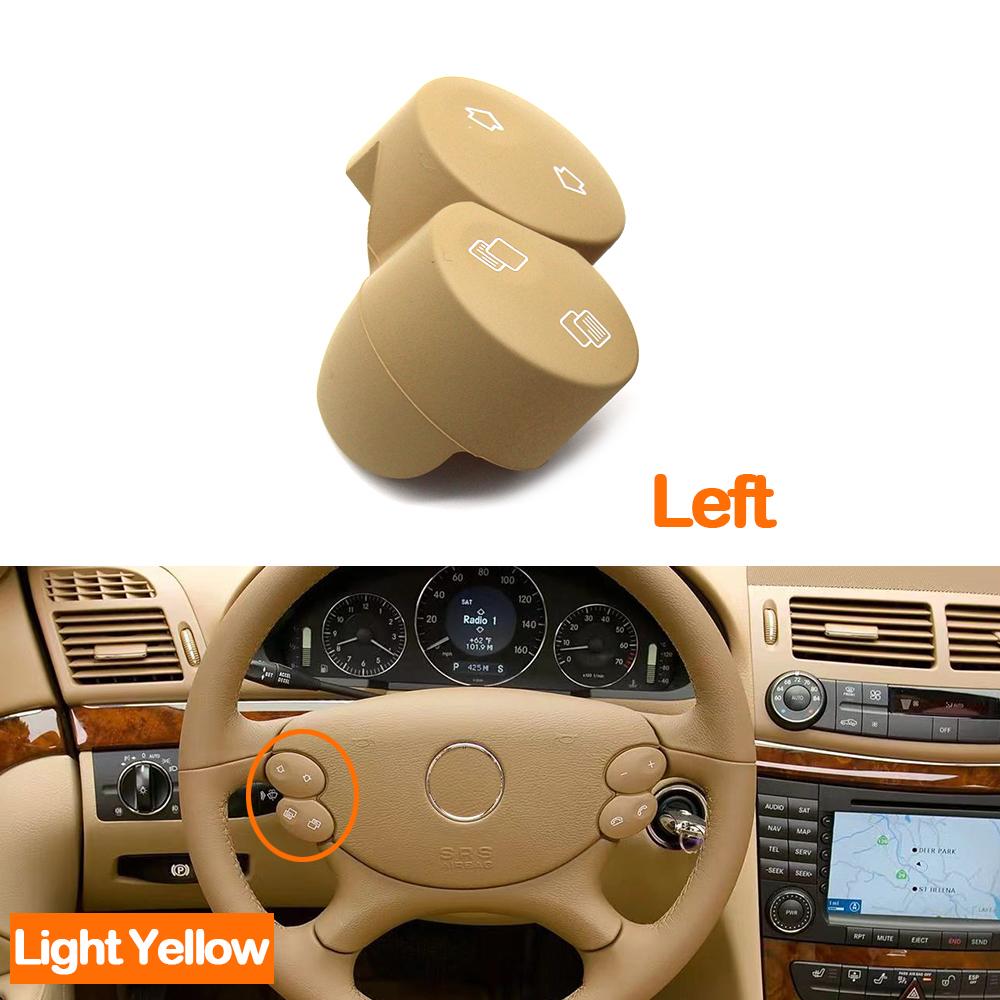 Car Multi-Function Left Right Steering Wheel Control Push Button For Mercedes Benz E G CLK CLS Class W211 W463 W209 W219 E300