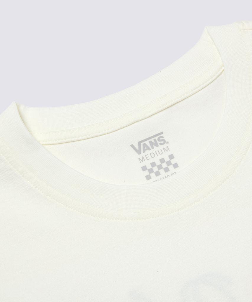VANS New Flower Logo Short Sleeve Tee - Marshmallow / Vn000Nnrfs81