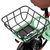 iScooter I12 Folding Electric Scooter 36V7.5Ah Battery, 500W Motor, Seat, Rear Basket, Disc Brakes, 12" Tires Green Foldable City Scooter