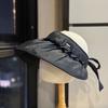 Spring and summer mesh open-top sun hat for women, large brim, beach vacation hat, UV protection beach sun hat