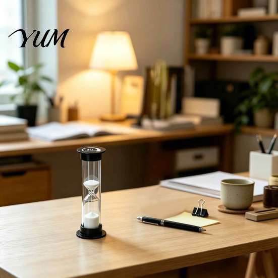 Durable Plastic Timer 2Pcs Colorful Hourglass Timers, Small Sand Clock 30s/1/2/3/5/10Mins Office Productivity Time Management Tool for Classroom Home