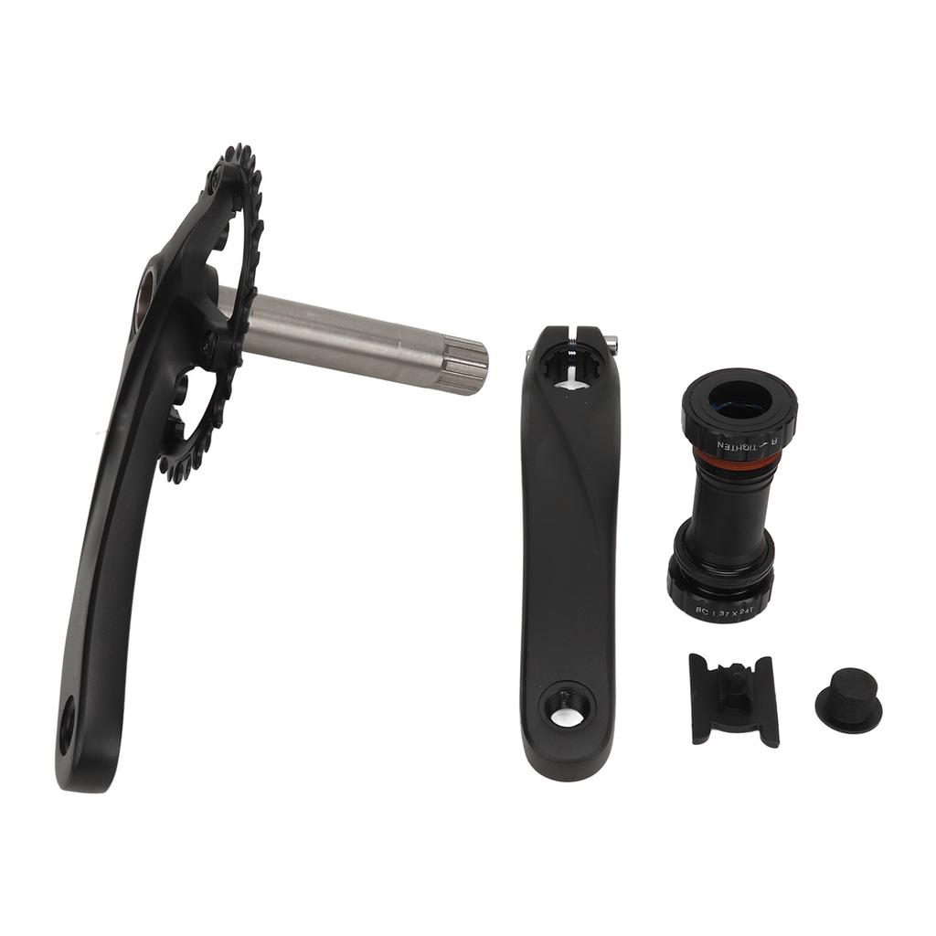 Кривошипная система для горного велосипеда 32T Полая Интегрированная Алюминиевый сплав Одинарная Звездочка Цепная передача Кривошипная система