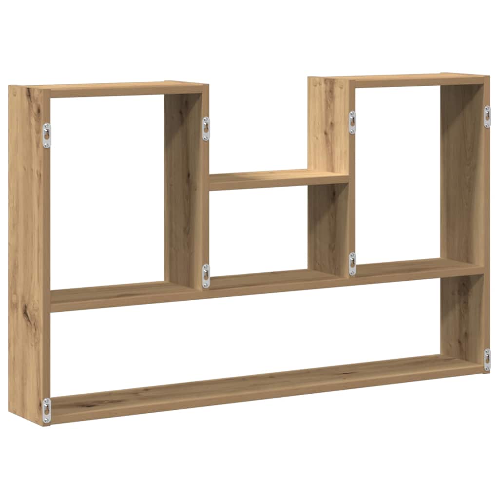 Wall Shelf Artisan Oak 99x15x60 cm Wood Based Panel