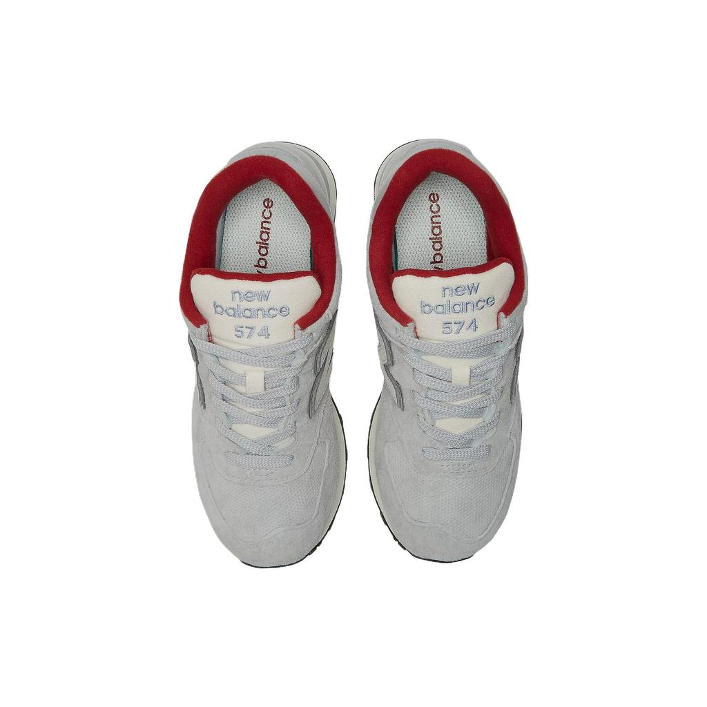 New Balance 574 Grey Blue Varsity Red Women Sneakers WL574BU2