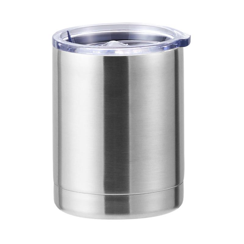 12oz Coffee Mug, Vacuum Insulated Camping Mug with Lid Double Wall Stainless Steel Travel Tumbler Cup for Home Office Desk